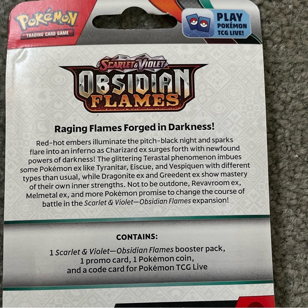 Pokemon HP 60 Paldean Wooper Stellar Crown Booster Pack New Sealed - Picture 7 of 7